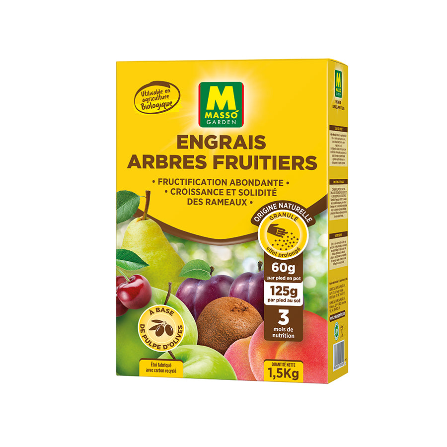 engrais arbres fruitiers